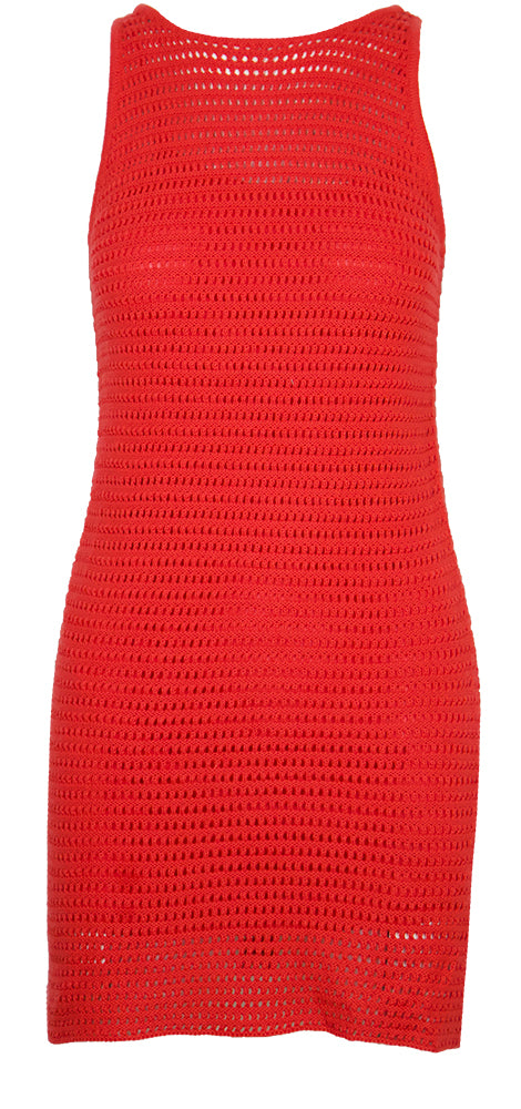 Pawpaw Red Knit Dress